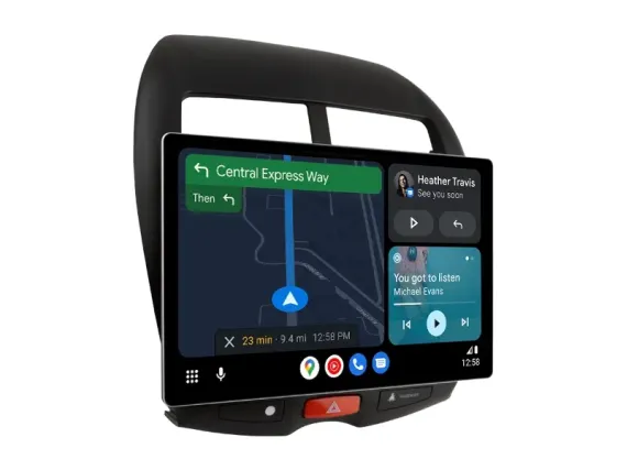 Mitsubishi ASX 2010-2016 Android car radio Apple CarPlay 12.5" screen