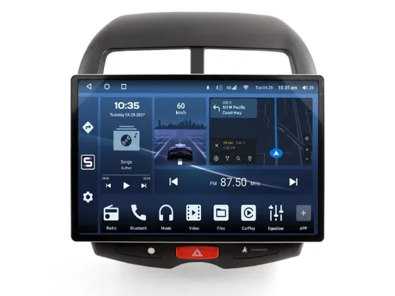 Citroen C4 Aircross 2012-2017 Android car radio Apple CarPlay 12.5"