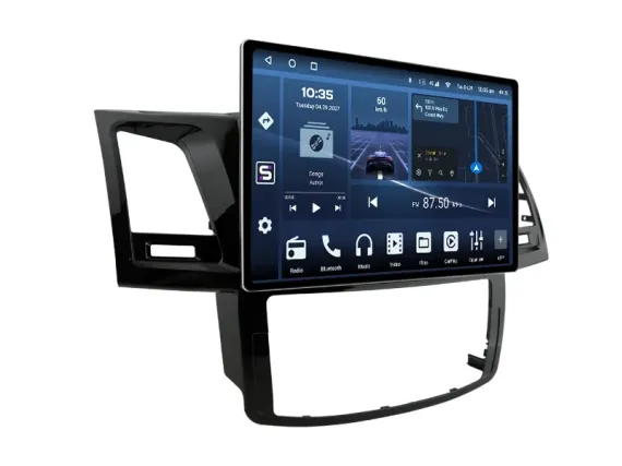 Toyota Fortuner 2004-2015 Android car radio Apple CarPlay 12.5" screen
