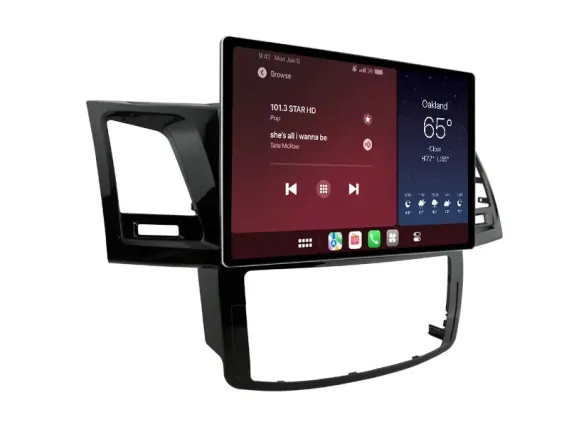 Toyota Fortuner 2004-2015 Android car radio Apple CarPlay 12.5" screen