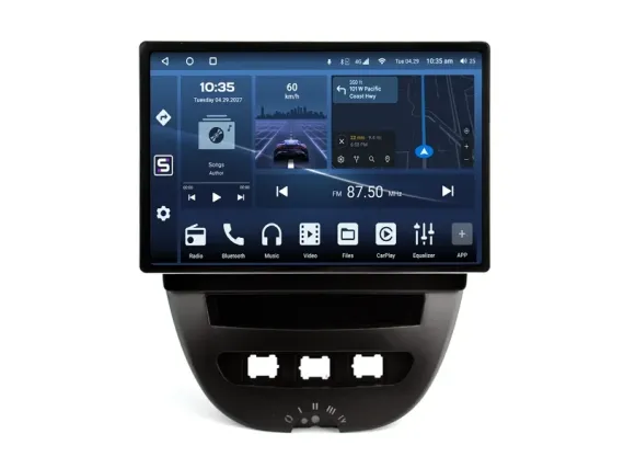 Citroen C1 (2005-2014) Android car radio Apple CarPlay 12.5"