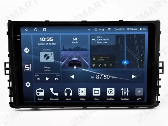 Volkswagen Jetta/Bora (2018+) Android Autoradio Apple CarPlay