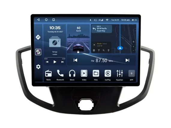 Ford Transit / Tourneo Custom 2012+ Android stereo Apple CarPlay 12.5"