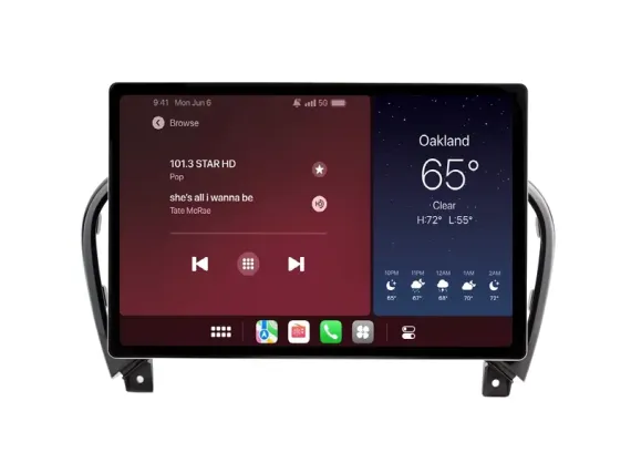 Nissan Juke (2010-2018) Android stereo Apple CarPlay 12.5"