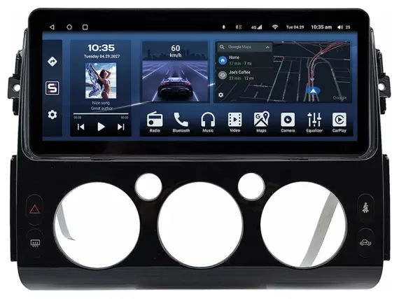 Toyota FJ Cruiser XJ10 2006-2022 Android car radio CarPlay - 12.3 inch