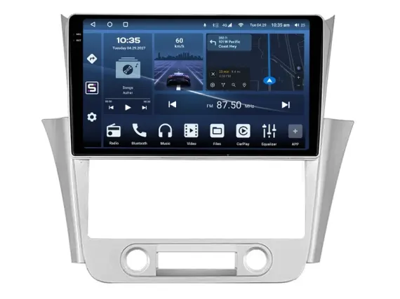 Chevrolet Malibu (2008-2012) Radio para coche Android Apple CarPlay