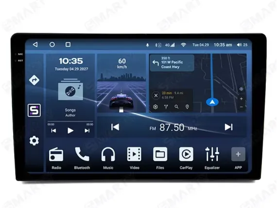 Chevrolet Malibu (2008-2012) Radio para coche Android Apple CarPlay