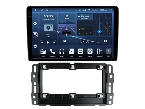 Chevrolet Malibu (2008-2012) Radio para coche Android Apple CarPlay