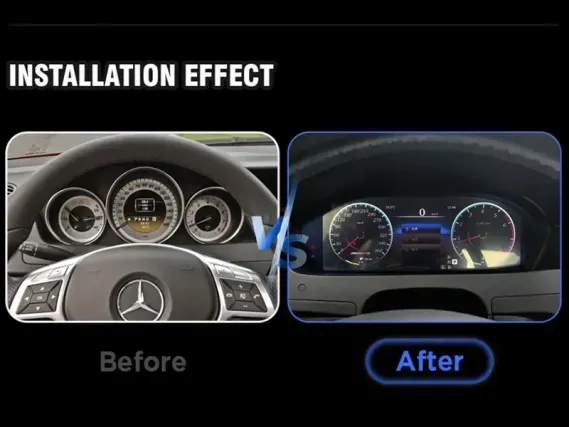 Mercedes GLA-Class X156 2014+ Digital Instrument Cluster | Plug & Play