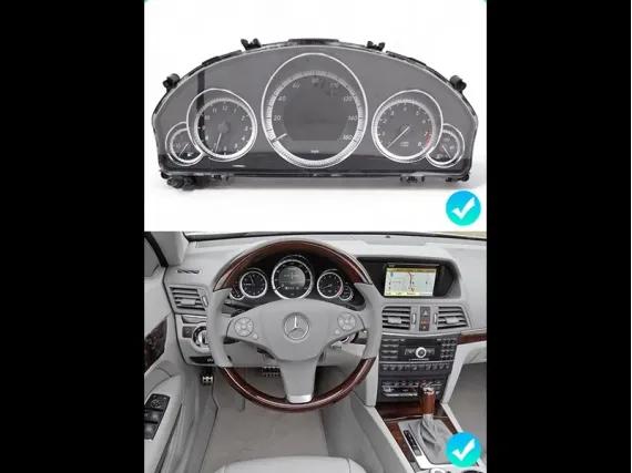 Mercedes C-Class W204 (2007+) Digital Instrument Cluster | Plug & Play