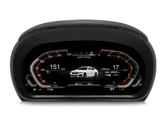 BMW 3 E90/E91/E92/E93 (2005+) Digitales Kombiinstrument | Plug & Play