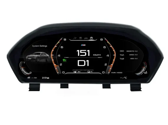BMW 4 F32/F33/F36/F82/F83 Digital Instrument Cluster | Plug & Play