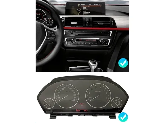 BMW 4 F32/F33/F36/F82/F83 Digital Instrument Cluster | Plug & Play