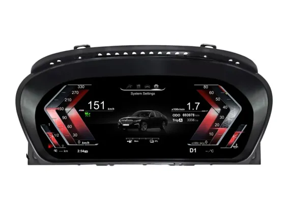 BMW 5 Series E60/E61/E63/E64 Digitales Kombiinstrument | Plug & Play