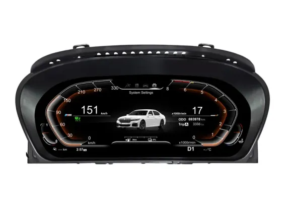 BMW 5 Series E60/E61/E63/E64 Digitales Kombiinstrument | Plug & Play
