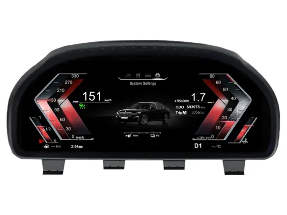 BMW 6 F06/F12/F13 (2011-2018) Цифровая приборная панель | Plug & Play