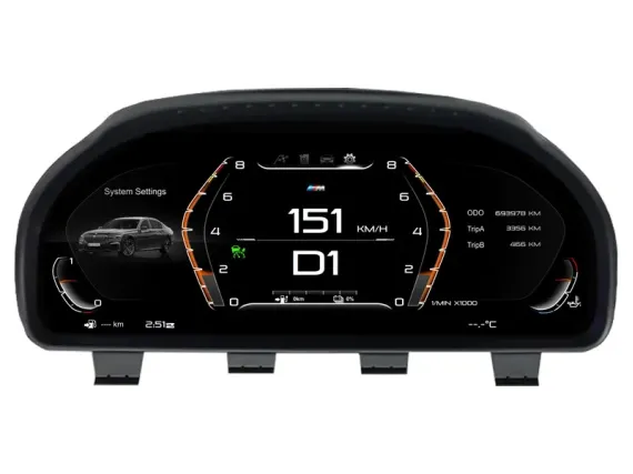 BMW 5 F10/F11, M5 (2010-2017) Digital Instrument Cluster | Plug & Play