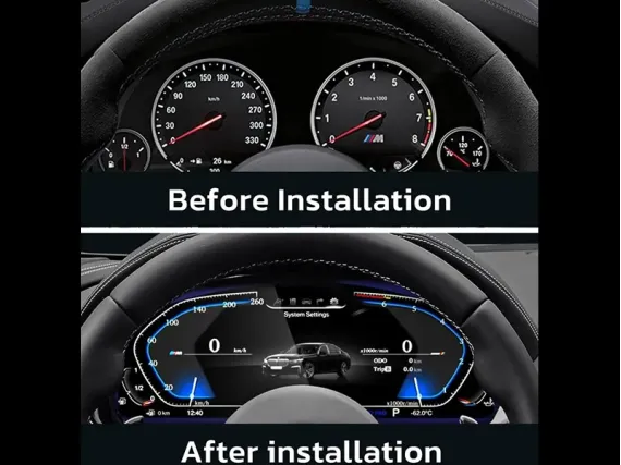 BMW 5 F10/F11, M5 (2010-2017) Digital Instrument Cluster | Plug & Play