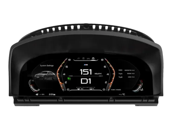 BMW 7 E65/E66 (2001-2009) Digital Instrument Cluster | Plug & Play