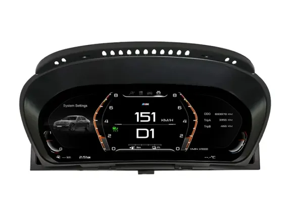 BMW X5/X6 E70/E71 (2007-2014) Digitales Kombiinstrument | Plug & Play