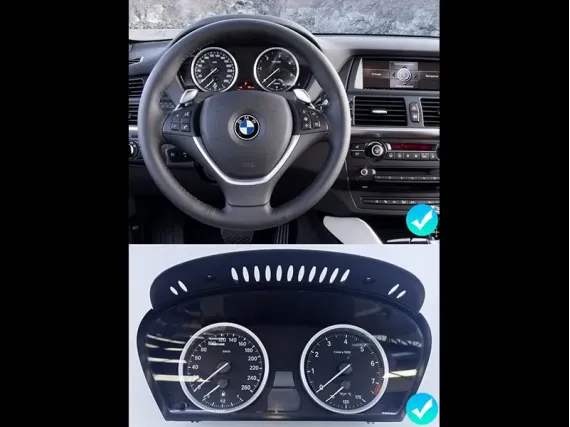 BMW X5/X6 E70/E71 (2007-2014) Digitales Kombiinstrument | Plug & Play