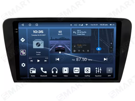 Skoda Octavia A7 (2012-2018) Android car radio Apple CarPlay