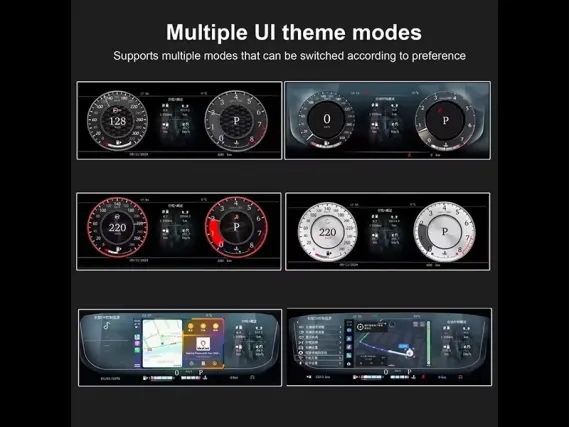 Jaguar XF / XFL (2016-2020) Strumentario Digitale | Plug & Play