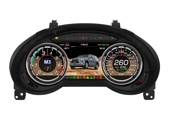 Lexus GX 400/460 (2010-2020) Digital Instrument Cluster | Plug & Play