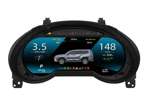 Lexus GX 400/460 (2010-2020) Digital Instrument Cluster | Plug & Play