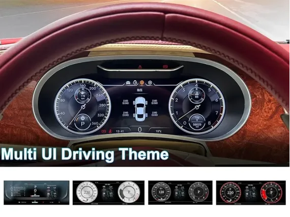 Bentley Flying Continental Digitales Kombiinstrument | Plug & Play