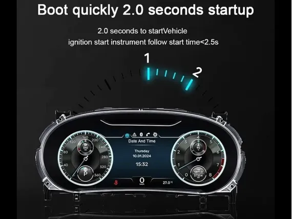 Bentley Flying Continental Digitales Kombiinstrument | Plug & Play