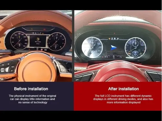 Bentley Flying Continental Digitales Kombiinstrument | Plug & Play