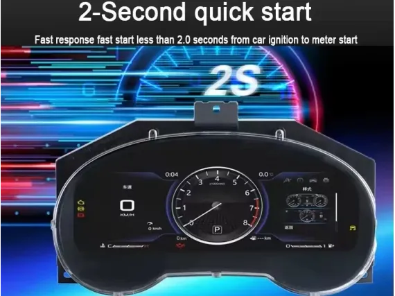 Cyfrowy zestaw wskaźników Nissan Qashqai J11 (2013-2021) | Plug & Play