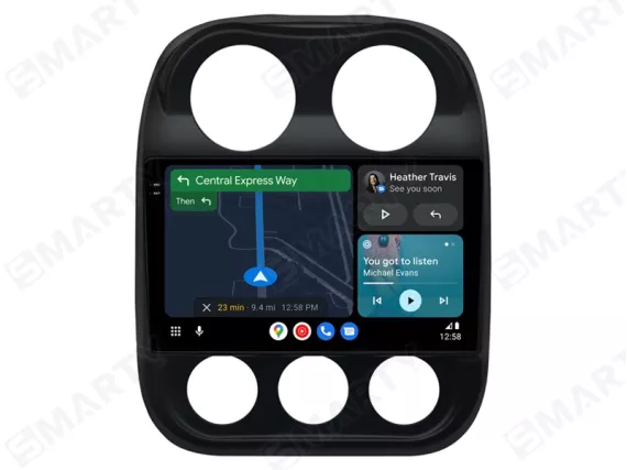 Jeep Compass MK (2009-2011) Android Auto
