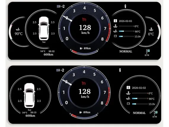 Porsche Cayenne (2003-2009) Digital Instrument Cluster | Plug & Play