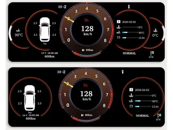 Porsche Cayenne (2010-2017) Digital Instrument Cluster | Plug & Play