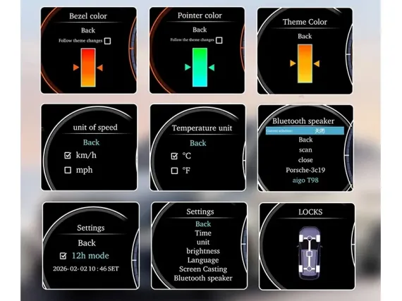 Porsche Panamera (2009-2016) Digital Instrument Cluster | Plug & Play