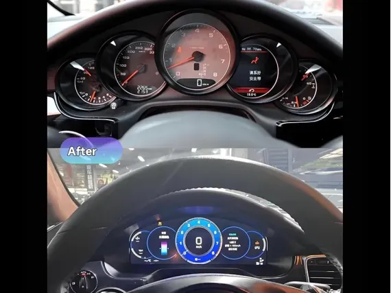 Porsche Panamera (2009-2016) Digital Instrument Cluster | Plug & Play