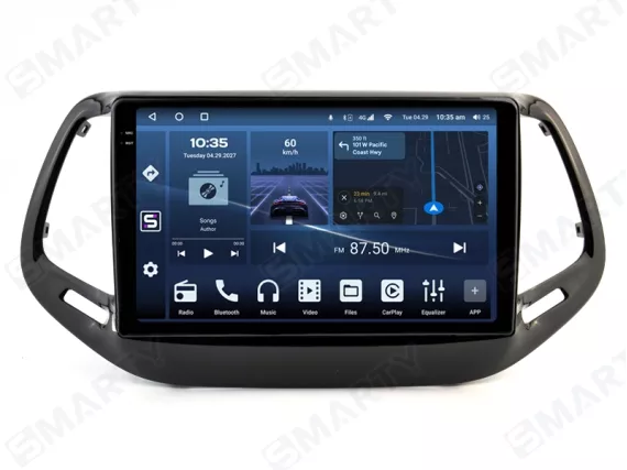 Jeep Compass MP (2017-2020) Android car radio Apple CarPlay
