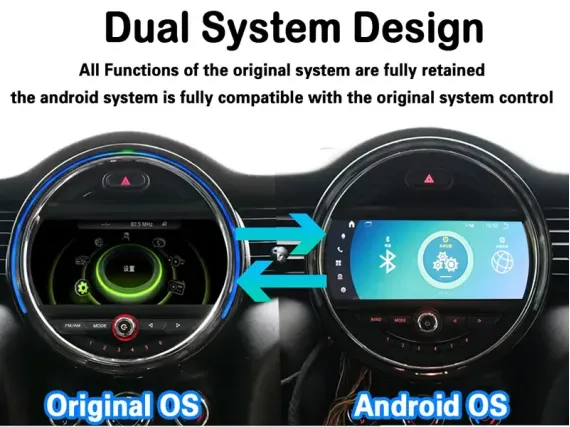 Mini Couper R56 R60 (2007-2014) Autorrádio Android - Snapdragon