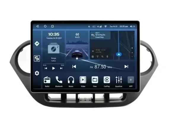 Hyundai i10 2 Gen (2013-2019) Autoradio Android Apple CarPlay 12.5"