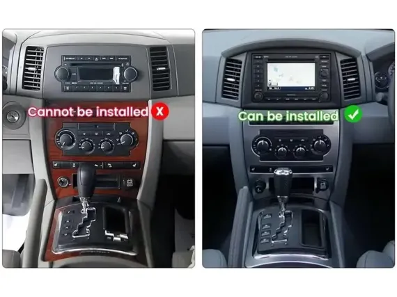 Jeep Grand Cherokee (2005-2007) Radio para coche Android Apple CarPlay