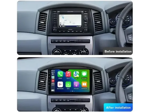 Jeep Grand Cherokee (2005-2007) Radio para coche Android Apple CarPlay