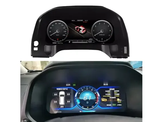 Toyota LC Prado 150 2017-2023 Digital Instrument Cluster | Plug & Play