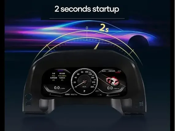 Toyota LC Prado 150 2017-2023 Digital Instrument Cluster | Plug & Play