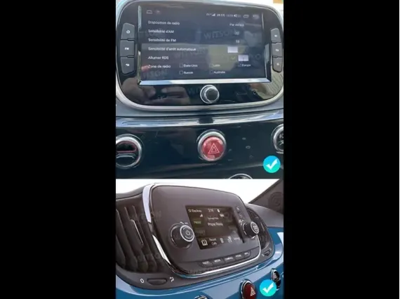 Fiat 500 (2016-2019) Autoradio Android - OEM style