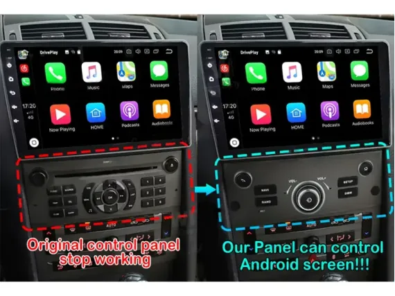 Peugeot 407 (2004-2011) OEM Console Buttons | SMARTY Trend