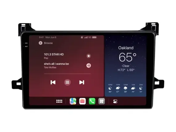 Toyota Prius XW50 (2015-2022) Android car radio Apple CarPlay