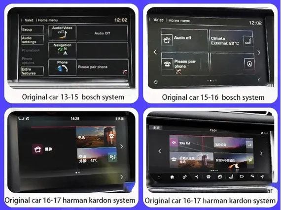 Range Rover Evoque with big screen (2011-2019) Android car radio