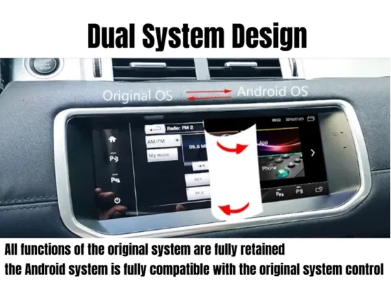 Range Rover Evoque with big screen (2011-2019) Android car radio